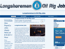 Tablet Screenshot of longshoremanjob.com